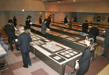 第４０回山梨広告賞　審査会の様子