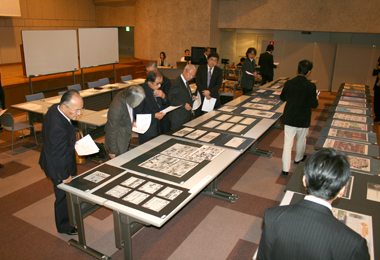 第４０回山梨広告賞　審査会の様子