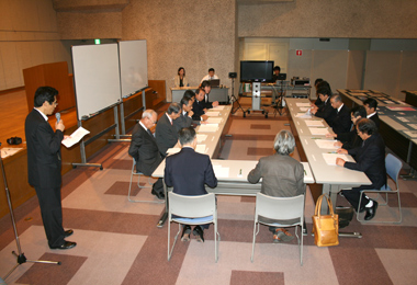 第４０回山梨広告賞　審査会の様子