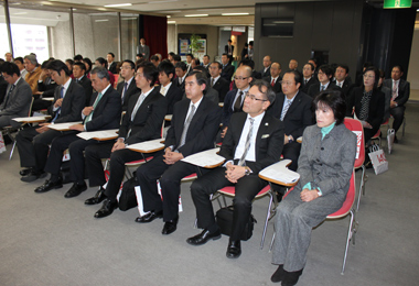 山梨広告賞表彰式の様子