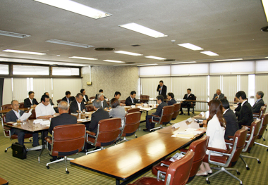 平成25年度山梨広告協会総会の様子