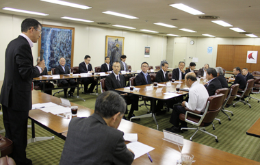平成26年度山梨広告協会総会の様子